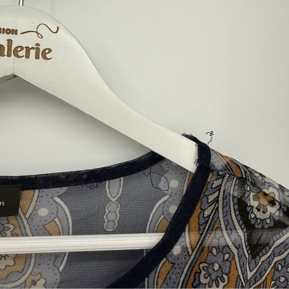 International Concepts Blue Boho Pattern Flowy Wi… - image 7